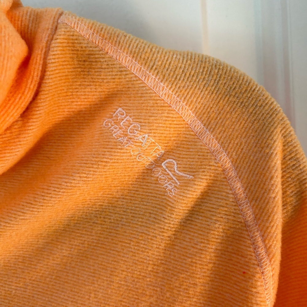 Women’s Tangerine Fleece Quarter Zip // Size 8 - Picture 5 of 8